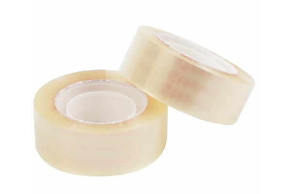 Клейкие ленты BRAUBERG 19 мм х 33 м, канцелярские, комплект 12 шт., прозрачные 223125