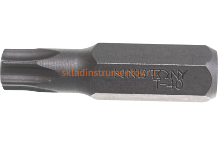 Вставка бита торцевая 5/16", TORX, Т40, L = 32 мм KING TONY 183240T