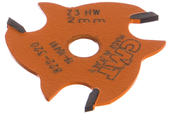 Фреза пазовая дисковая (47.6х2 мм; Z3) по дереву СМТ 822.320.11