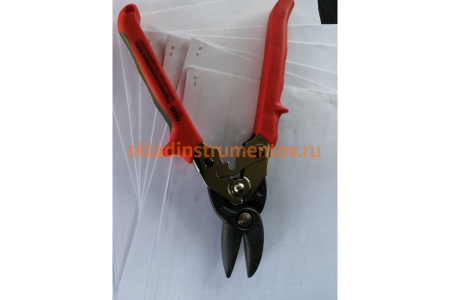 Рычажные ножницы по металлу 250мм, левые NWS Фигурные 067L-15-250