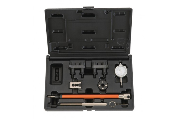 Набор c микрометром для выставления УОЗ, фиксации и синхронизации валов ГРМ /VW, AUDI, SKODA/ FORCE 908G18