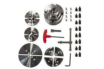 Патрон токарный 4-х кулачковый в наборе CK-3.75Z/S1 для деревообрабатывающих станков JET 59500061