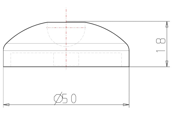 Диск для шарнирной опоры KIPP K0415.1050
