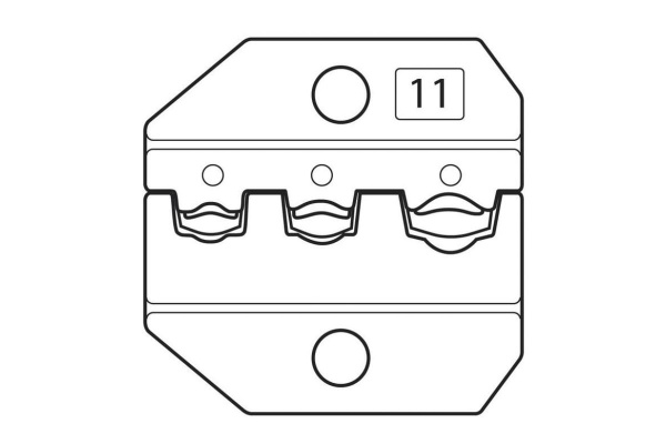 Пресс-клещи КВТ CTA-11 74853