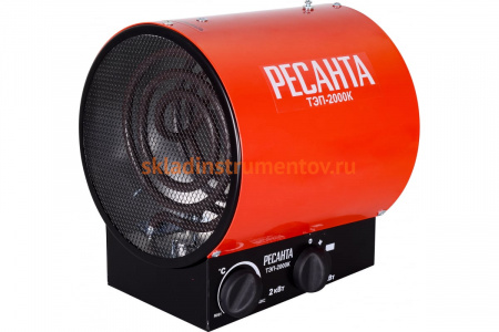 Электрическая тепловая пушка Ресанта ТЭП-2000К