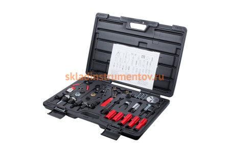 Набор для обслуживания компрессора кондиционера, кейс, 37шт МАСТАК 105-30037C