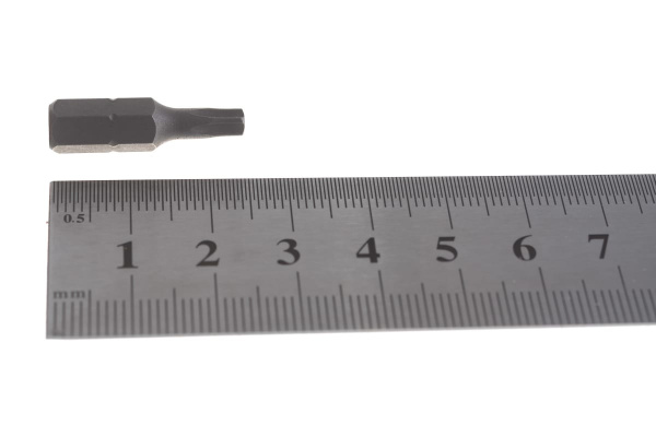 Вставка 5-гранная TORX с отверстием (TS20Hх25 мм; 1/4") JTC 1192520