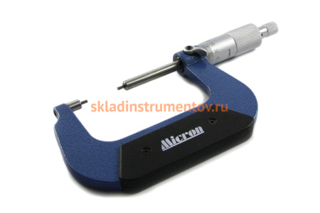 Микрометр с малыми измерительными губками Micron МК-МП-25 0.01 МИК 77891