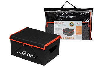 Складной органайзер с крышкой в багажник Airline 46х19х32 см, 28 л AO-SB-24