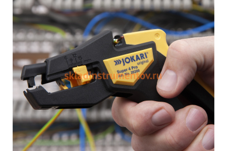 Клещи для снятия изоляции JOKARI Super 4 Pro автоматические, эргономические арт.20200