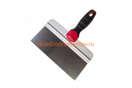 Фасадный шпатель из нержавеющей стали Matrix, 250 мм, 2-комп. ручка, широкое полотно 85529