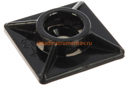 Площадка нейлоновая самоклеящаяся 7 шт. (19x19 мм) для хомутов Зубр 4-309176-19-19