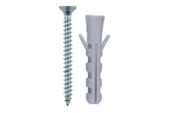 Дюбель ЕВРО с шурупом 15 шт. (6х35 мм; ТФ6) ЗУБР 30662-06-35