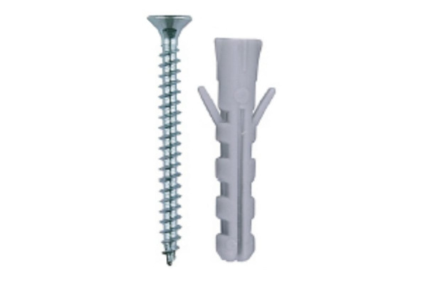 Дюбель ЕВРО с шурупом 15 шт. (6х35 мм; ТФ6) ЗУБР 30662-06-35