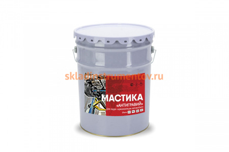 Мастика Бизон "Антигравий", 20л 901820