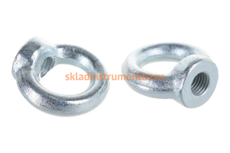 Рым-гайка DIN 582 оцинкованная 4 шт. (М20; ТФ5) Зубр 4-304325-20 Рым-гайка DIN 582 оцинкованная 4 шт. (М20; ТФ5) Зубр 4-304325-20