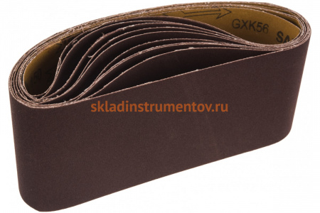 Лента шлифовальная (10 шт; 100х610 мм; P150) ПРАКТИКА 037-954