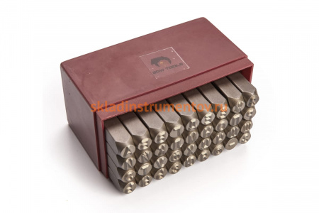 Буквенные клейма SDW TOOLS №5 Русский шрифт sb20005