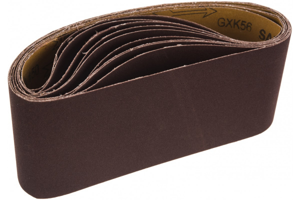 Лента шлифовальная (10 шт; 100х610 мм; P150) ПРАКТИКА 037-954