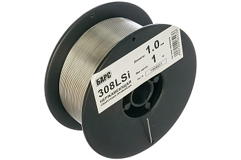 Проволока сварочная нержавеющая (1.0 мм; кассета 1 кг; СВ-08Х19Н9Т) 308LSi БАРС