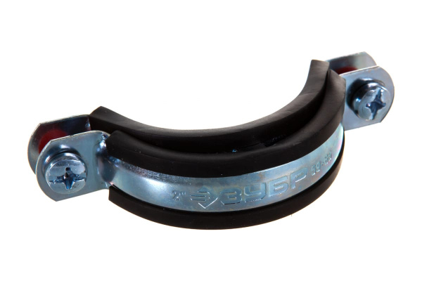 Трубный хомут с гайкой ЗУБР 2", 7штук, оцинкованный 37850-59-65