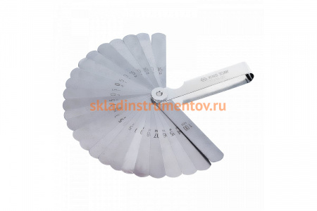 Набор щупов для проверки зазоров KING TONY 0,038-0,635 мм, 26 предметов 77328-26