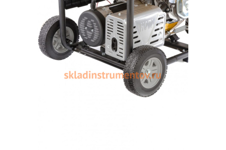 Комплект транспортировочный колеса и ручки для генераторов PS DENZEL 946725