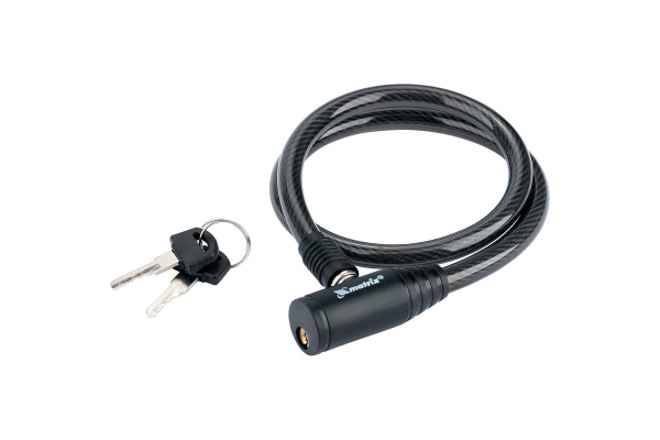 Тросовый универсальный замок 10х650мм MATRIX 91814