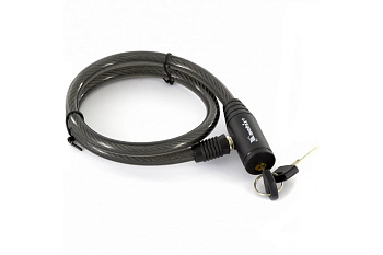 Тросовый универсальный замок 10х650мм MATRIX 91814