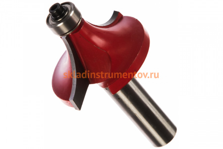 Фреза кромочная калевочная (44.5х22.2 мм; R 15.9 мм; хвостовик 12 мм) АТАКА 2516750