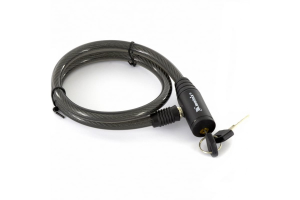 Тросовый универсальный замок 10х650мм MATRIX 91814