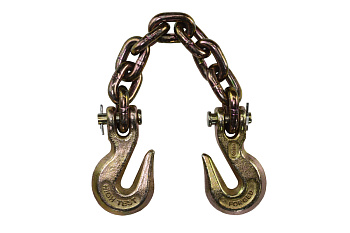 Тяговая цепь с крюками для слесарных работ WIEDERKRAFT соединитель цепей, 6 т длина 45 см WDK-0504 Тяговая цепь с крюками для слесарных работ WIEDERKRAFT соединитель цепей, 6 т длина 45 см WDK-0504