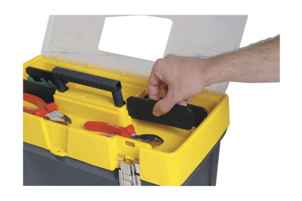 Ящик для инструмента с органайзером в крышке Stanley 1-93-285