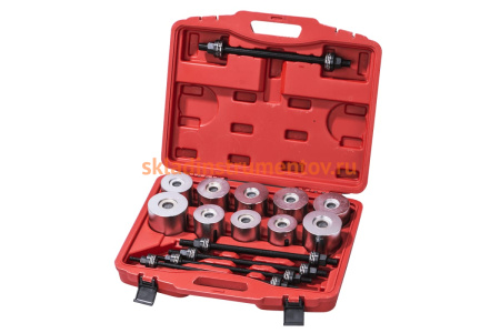 Набор для снятия и установки подшипников ступиц «чашки» 27 предметов AV Steel AV-922016