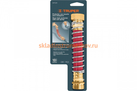 Пружинный коннектор Truper для шланга M-Flex 10378