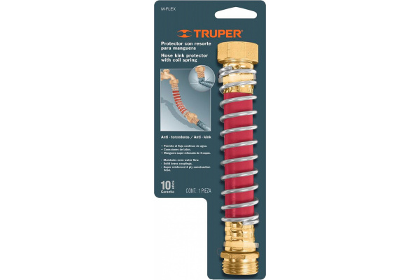 Пружинный коннектор Truper для шланга M-Flex 10378