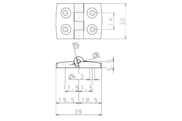 Шарнир KIPP K0435.201212