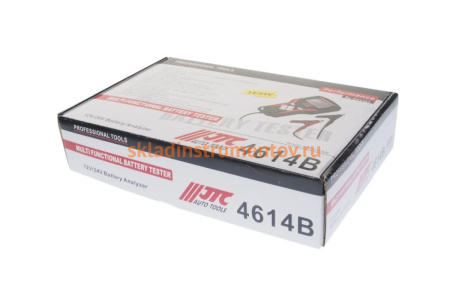 Цифровой многофункциональный тестер для АКБ 12/24V JTC 4614B