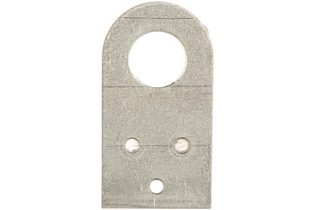 Прямая проушина СИБРТЕХ, 2 мм 75х40 мм цинк 46503