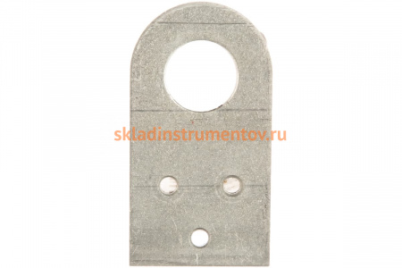 Прямая проушина СИБРТЕХ, 2 мм 75х40 мм цинк 46503