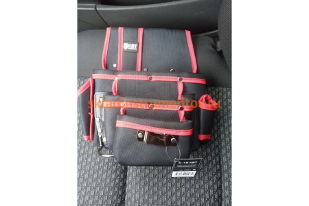 Поясная сумка монтажника без ремня КВТ C-15 78269