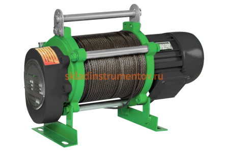 Лебедка электрическая ( электролебедка 300/600кг, 70/35м, U=380v, P3, 50HZ) EURO-LIFT KCD 00019829