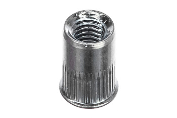 Заклепка резьбовая стальная с насечкой (50 шт; М6; уменьшенный борт) MESSER 212106S-50