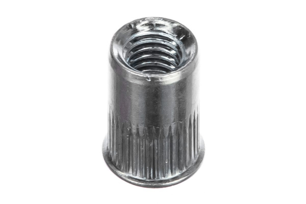 Заклепка резьбовая стальная с насечкой (50 шт; М6; уменьшенный борт) MESSER 212106S-50