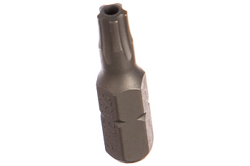 Бита Torx с отверстием 5-ти лучевая (TS25; 25 мм; 1/4) FORCE 12F2525