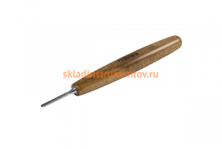 Резец для мелкой резьбы по дереву NAREX PROFI полукруглый 2х40 мм 824112