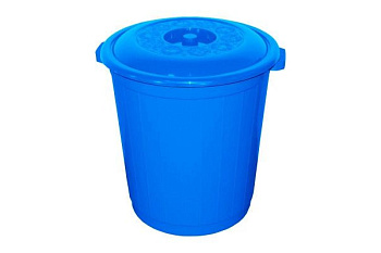 Бак Тара.ру с крышкой 80 л синий 05591