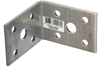 Крепежный угол Зубр МАСТЕР 35х50х50мм 1шт 310126-35-050