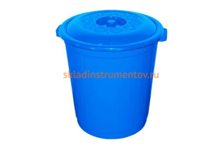 Бак Тара.ру с крышкой 80 л синий 05591