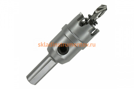 Коронка по металлу HM (28х12 мм; хвостовик 10 мм; комплект) D.BOR HS-HM-12-028-T